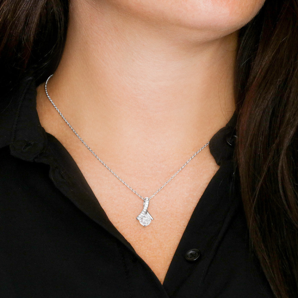 To My Wife Forever and Always | Alluring Beauty Necklace
