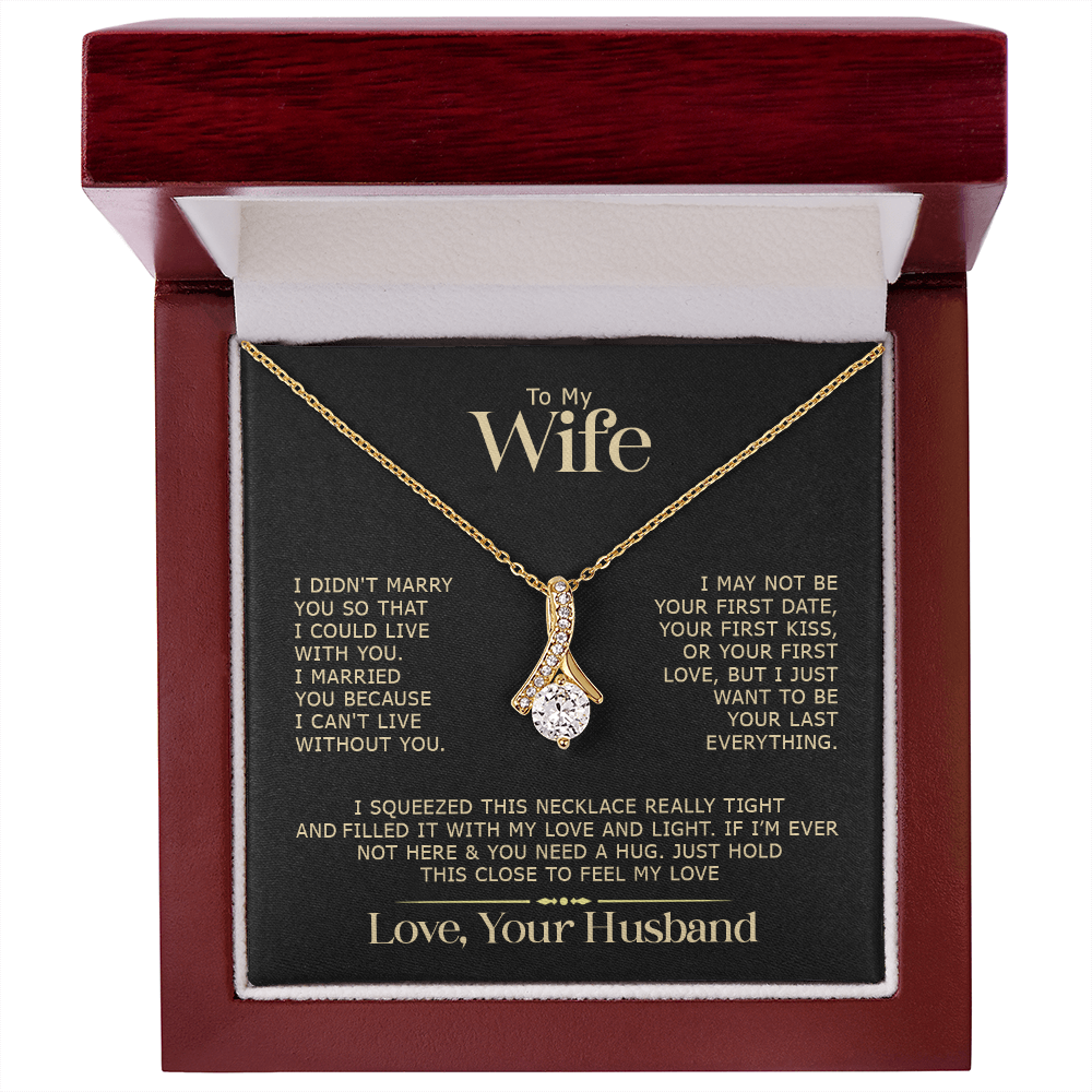 To My Wife | Alluring Beauty Necklace