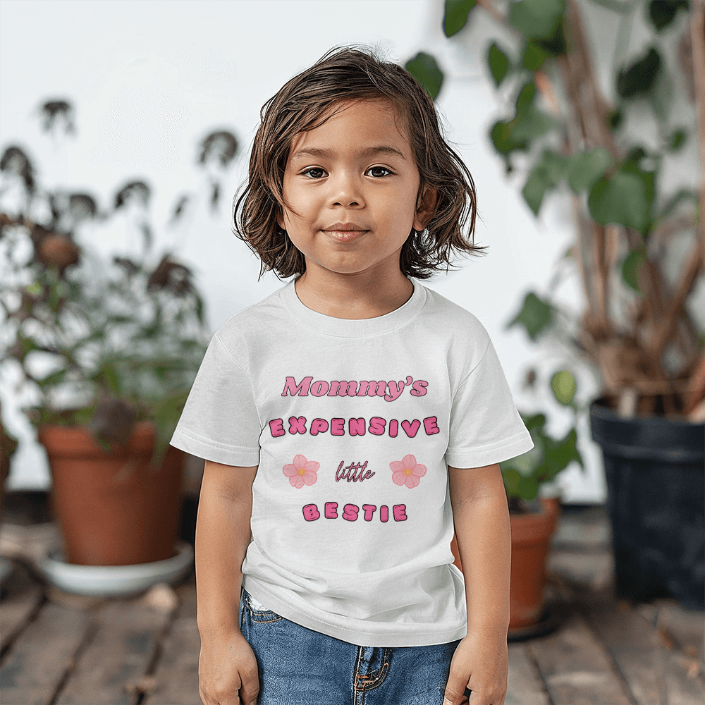 Mommy's Expensive Little Bestie | Toddler T-shirt