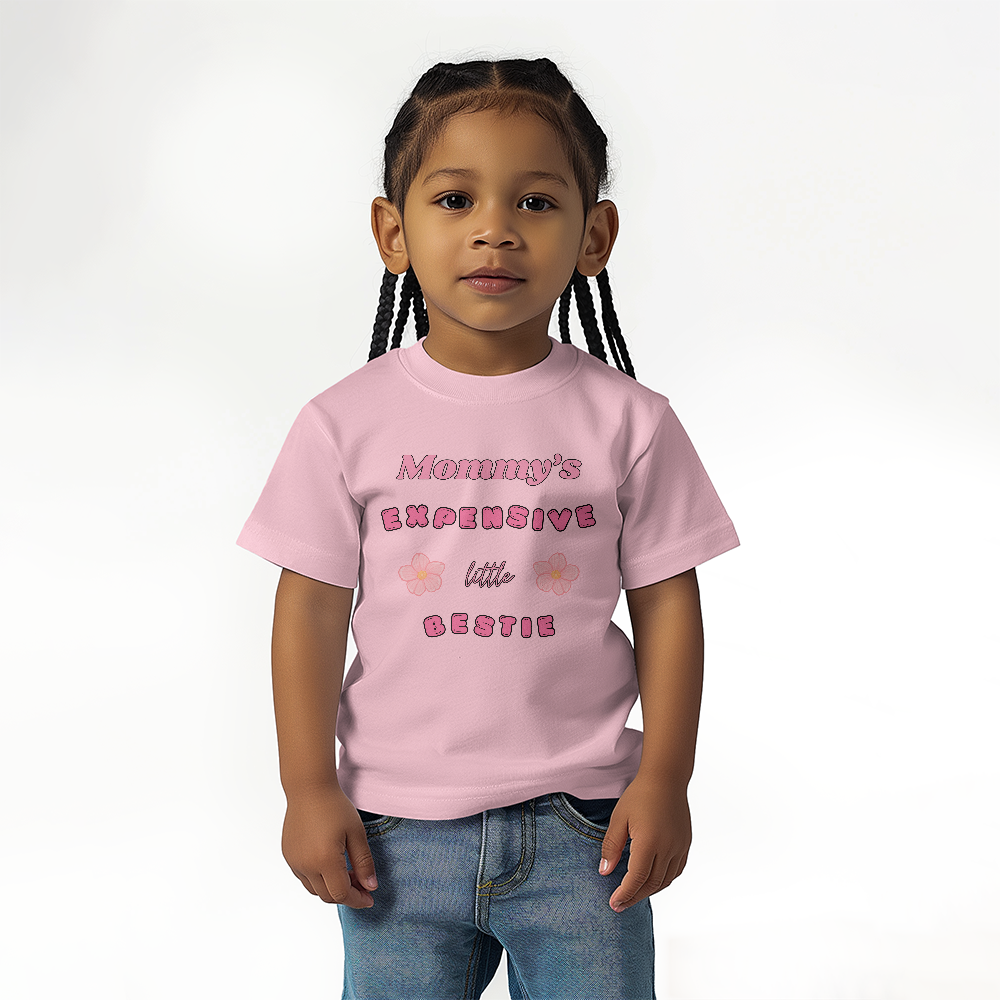 Mommy's Expensive Little Bestie | Toddler T-shirt