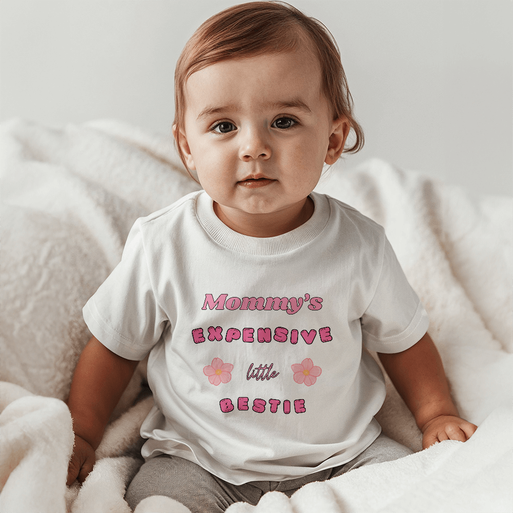 Mommy's Expensive Little Bestie | Baby T-shirt